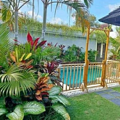 Bamboo Pool Fencing